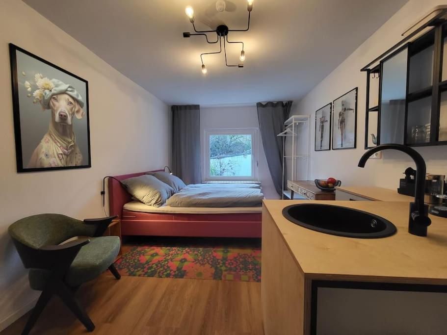 Ruhiges Apartment & Veranda Mit Guter Anbindung Bochum Bagian luar foto